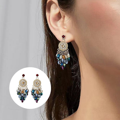Colourful Dangle Earrings
