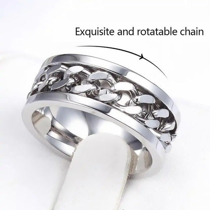 Titanium Steel Rotatable Chain Ring