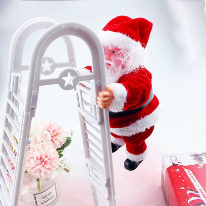 Climbing Santa Claus