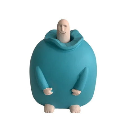 Little Blue Middle Finger Ornament