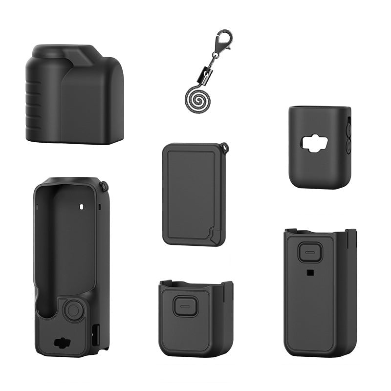 Silicone Protective Case for Osmo Pocket 3, Lens Cover, Gimbal Protective Accessories