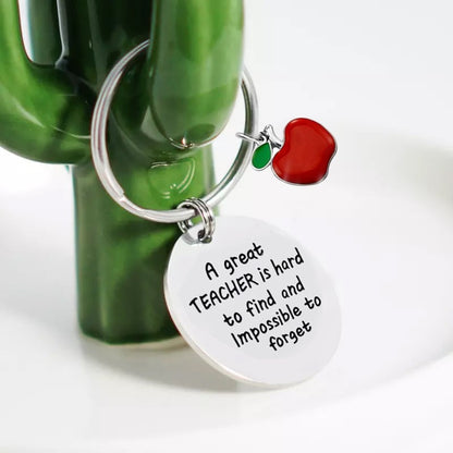 Stylish Inspirational Stainless Steel Keychain