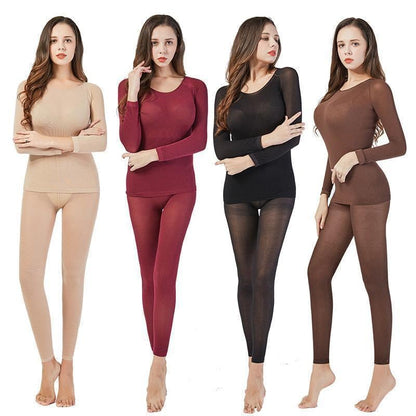 Ultra Soft Seamless Heating Set 37 ° Thermostatic Underwear