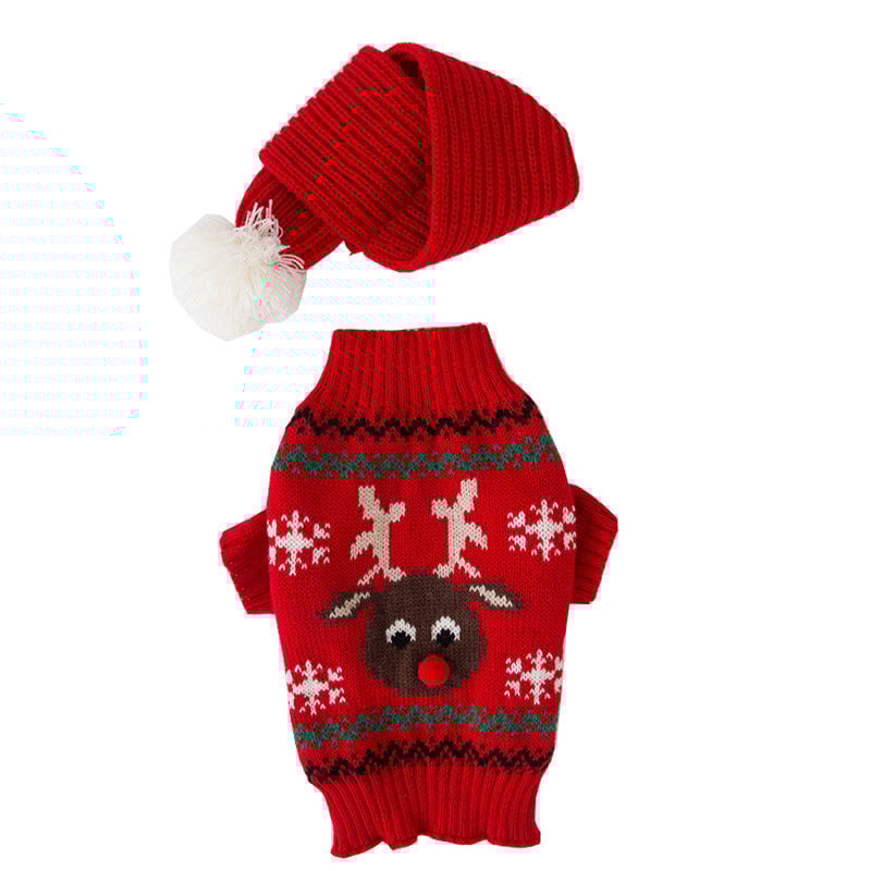 Pets' Christmas Warm Clothes