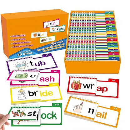 30 Read and Rhyme Flip Books