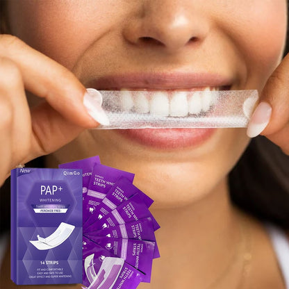 Teeth whitening strips