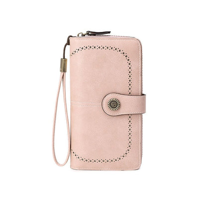 RFID Anti-magnetic Long Wallet