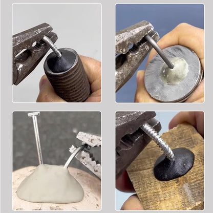 Plastic steel mud iron casting glue