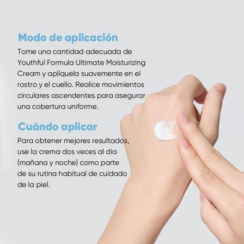 Crema hidratante y calmante