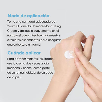 Crema hidratante y calmante