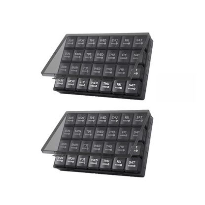 28-Compartment Large-Capacity Portable Pill Organizer