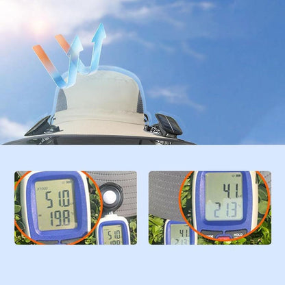 Solar Fan Outdoor Fishing Hat