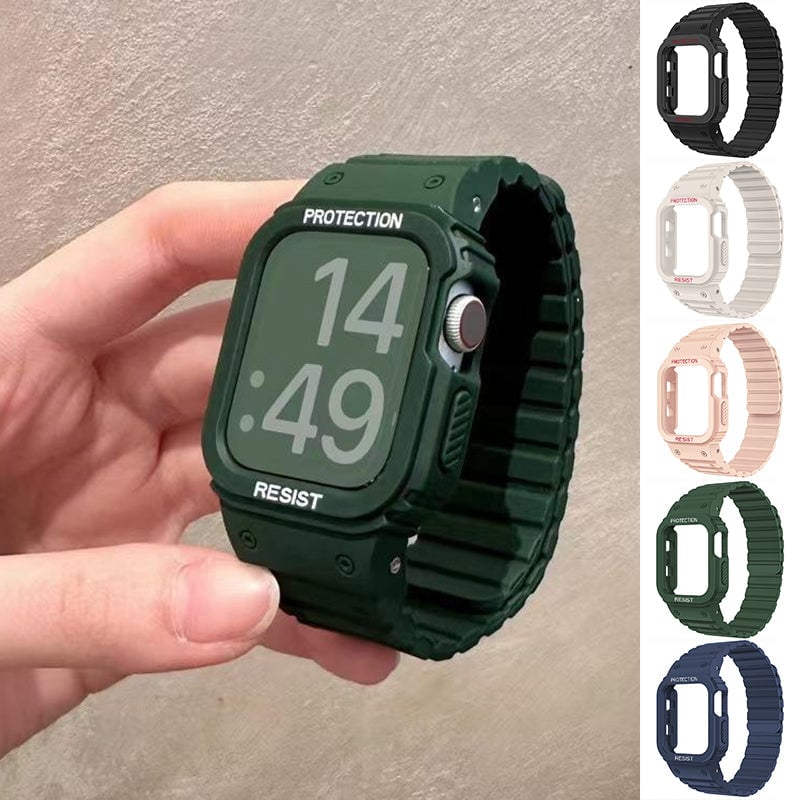 Apple Watch Integrated Magnetic Silicone Strap