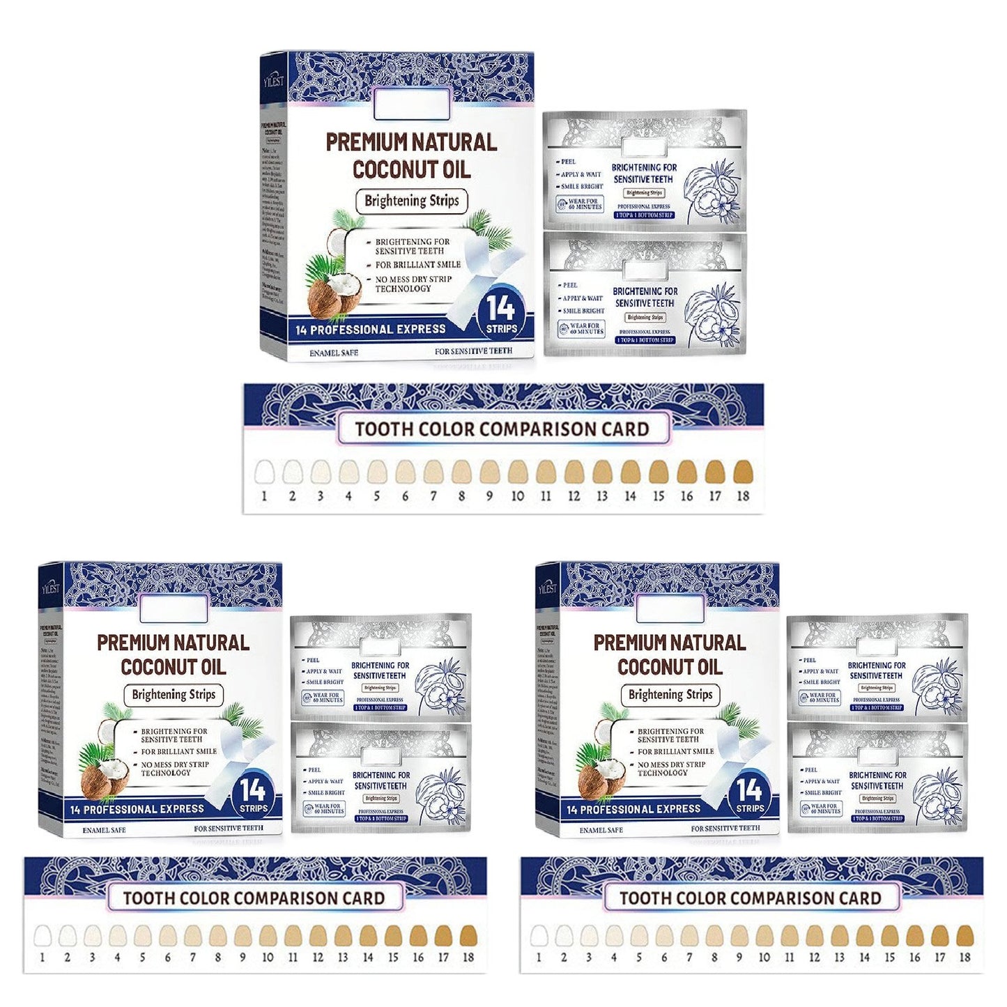 Coconut Mint Whitening Strips