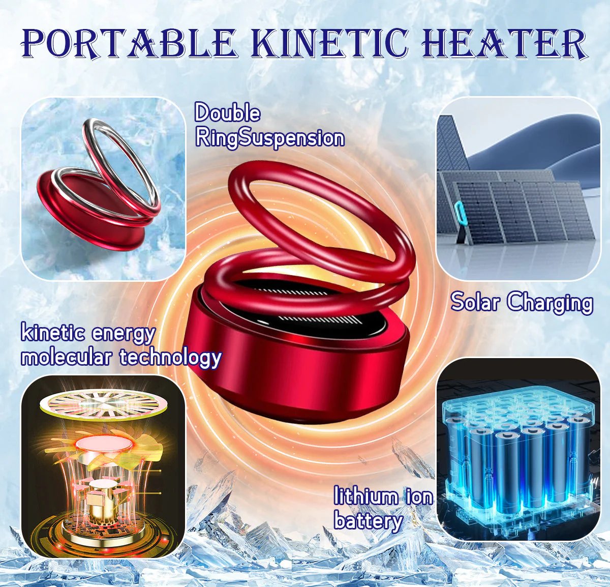 🔥Portable Kinetic Molecular Heater