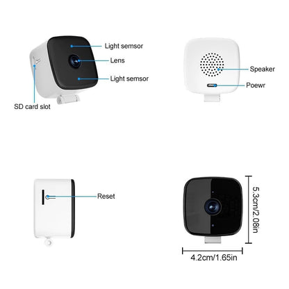 Smart 2K Window Security Camera