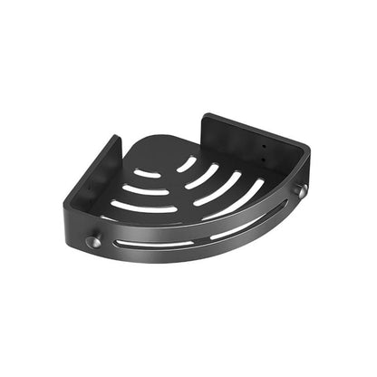 No-Drill Bathroom Corner Shelf