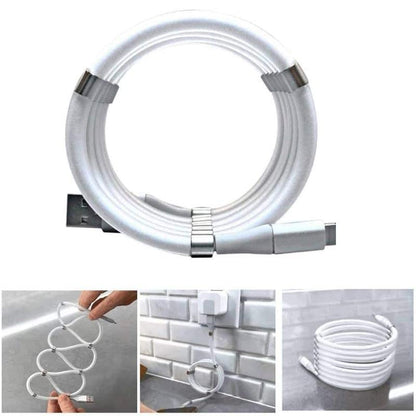 Data Cable with Magnetic Storage