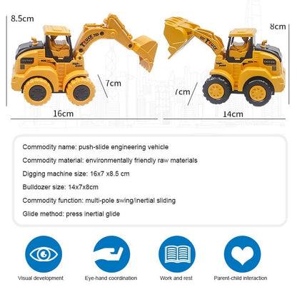 🚜Press And Go Engineering Car Toys🚜