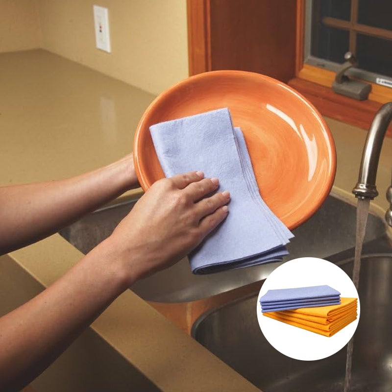 Absorbent Cleaning Cloth Multi-Purpose Non-Woven Cleaning Towels