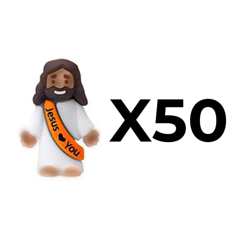 Mini Jesus Figurines -Dark Skin