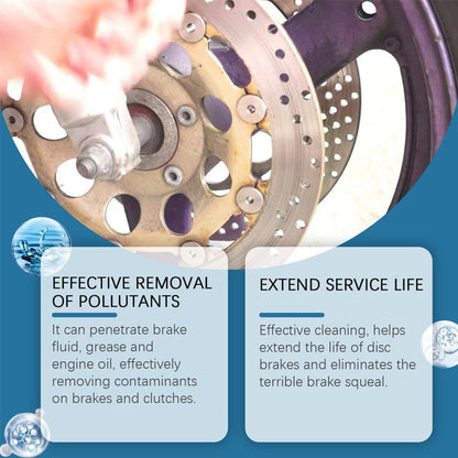 Brake disc cleaner with rust remover & polish