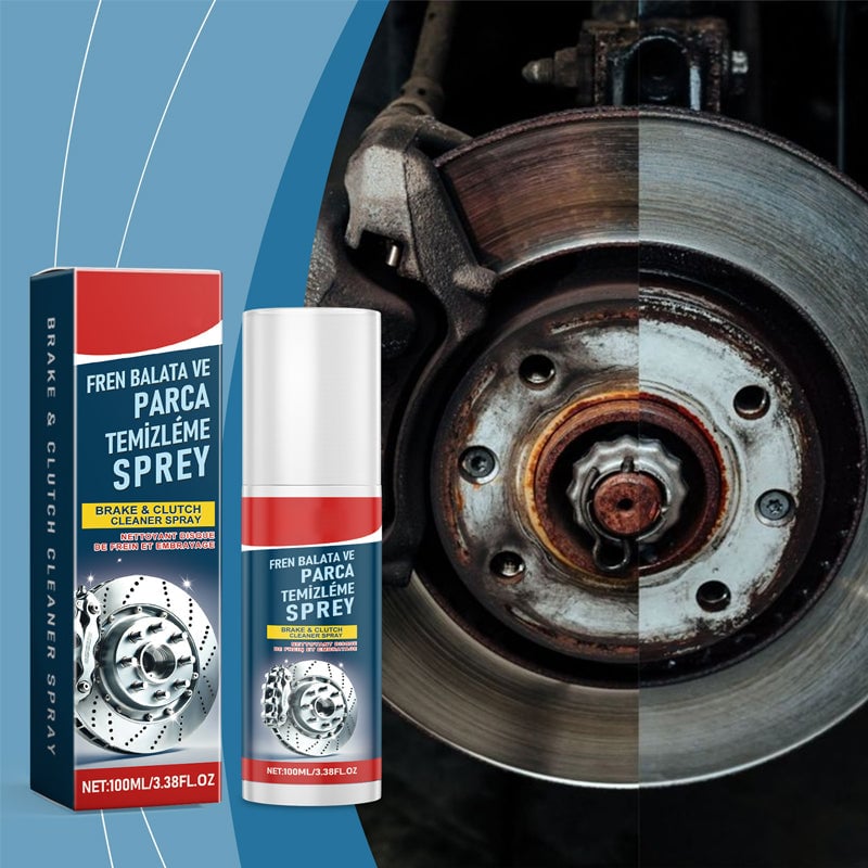 Brake disc cleaner with rust remover & polish