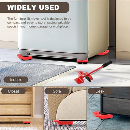 Furniture lifting tool set