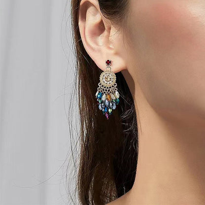 Colourful Dangle Earrings