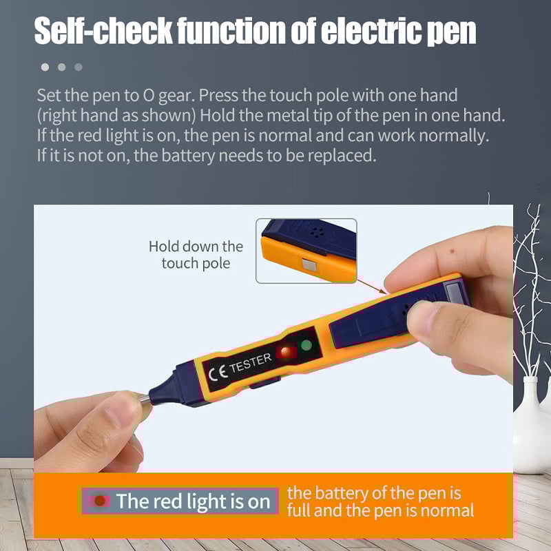 The non-contact voltage tester
