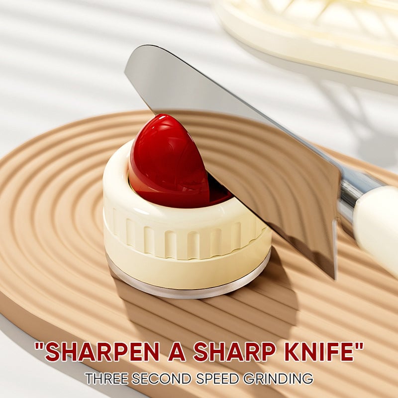 Mini Knife Sharpener with Suction Base