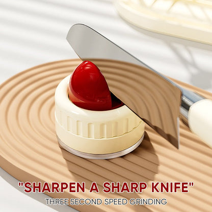 Mini Knife Sharpener with Suction Base