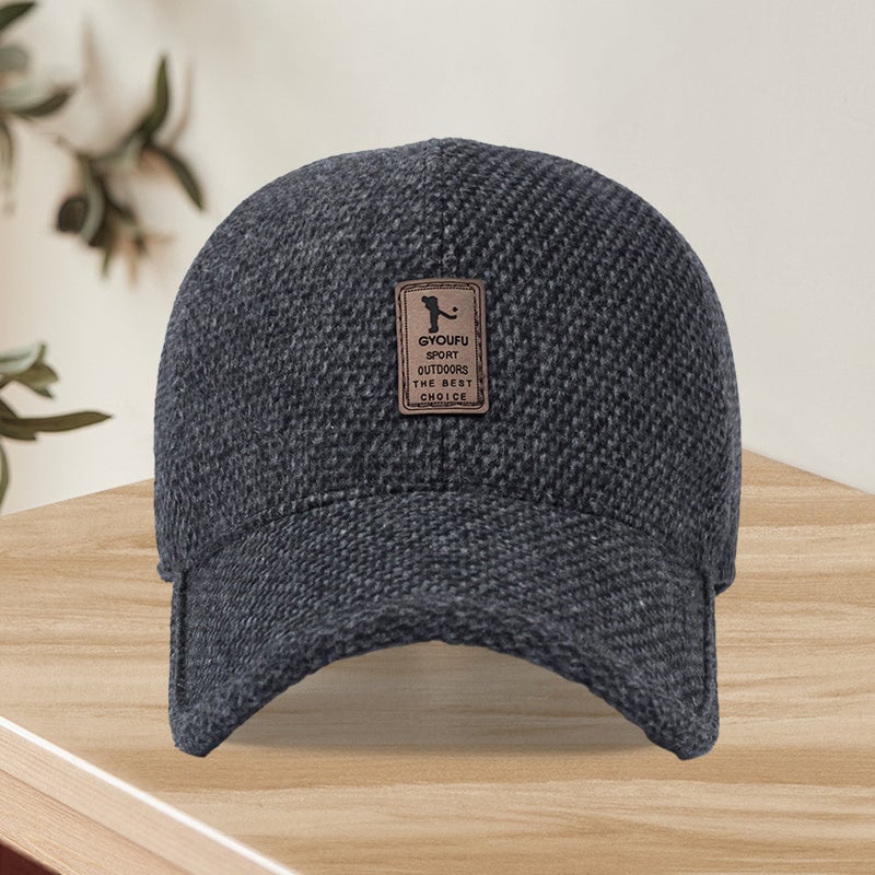 🧢Winter Baseball Cap with Ear Muffs🧢
