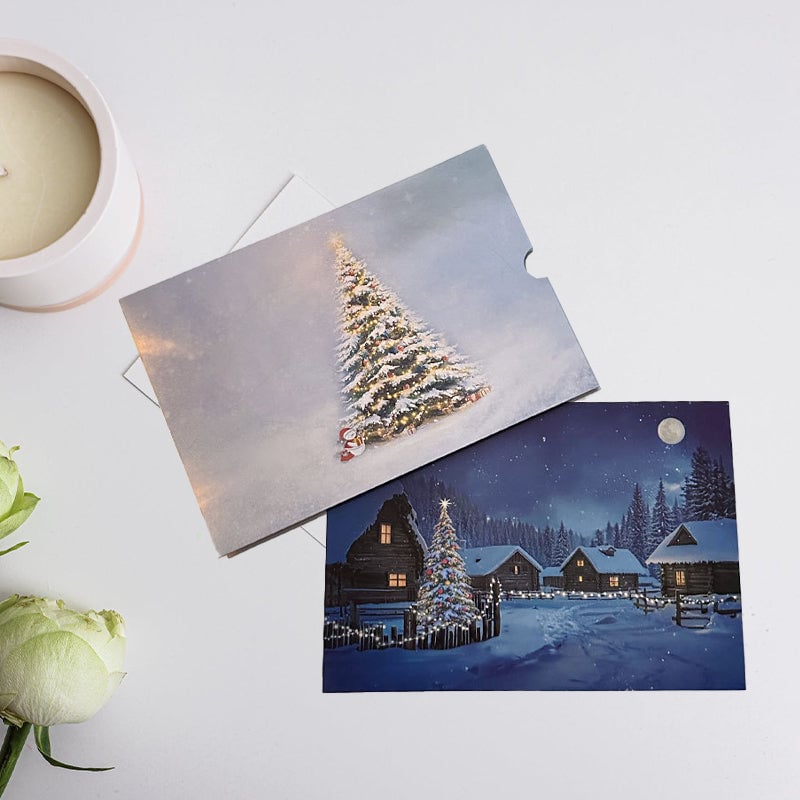 Warm Change Christmas Card