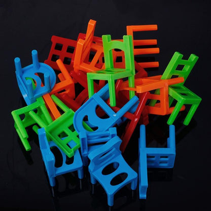 🪑Christmas Hot Sale-Chairs Stacking Tower Balancing Game🔥