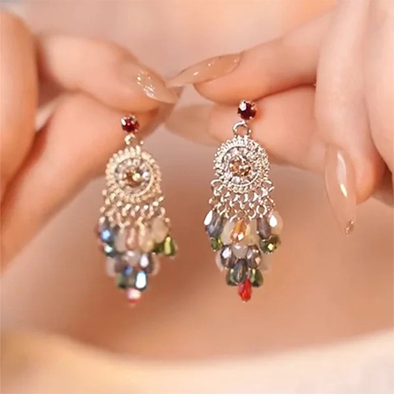 Colourful Dangle Earrings