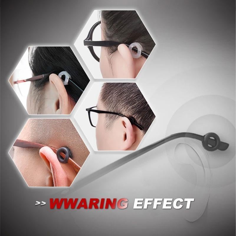 Anti-Slip Round Soft Glasses Retainers(5 pairs)