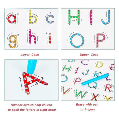 2-in-1 Double Sided Magnetic Alphabet Edition