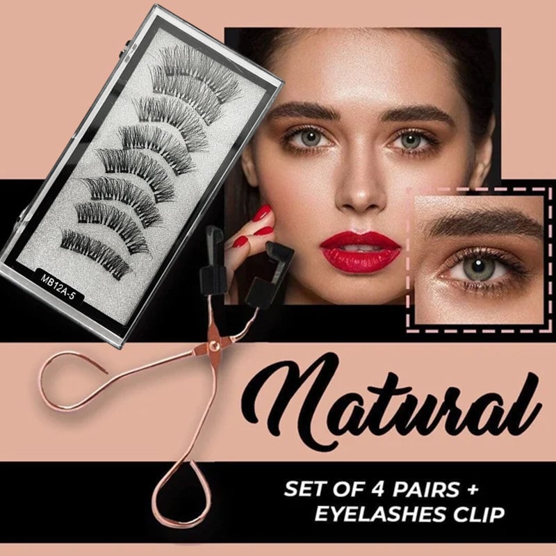 Reusable Magnetic Eyelash Set