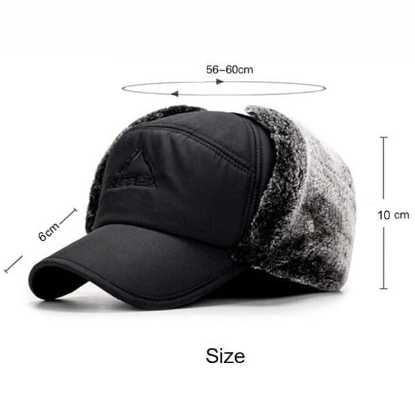 Unisex windproof & warm & ear protection & face protection hat