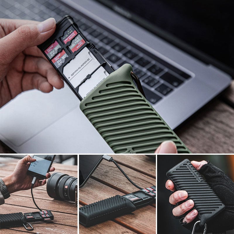 2-in-1 Card Reader and Holder Case