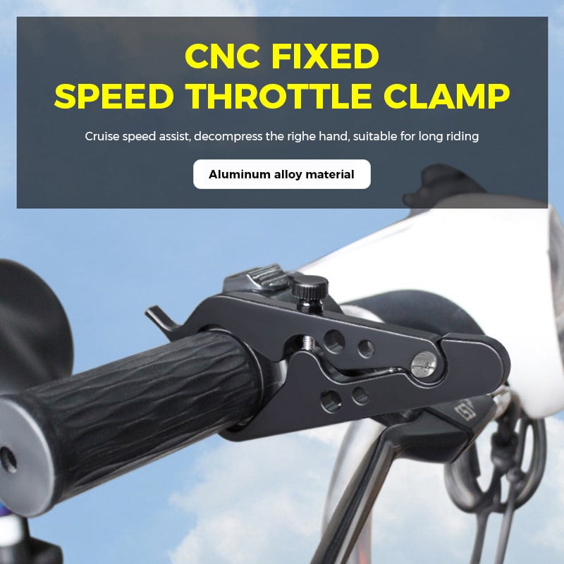 Universal Motorcycle Cruise Control Throttle Lock Assist