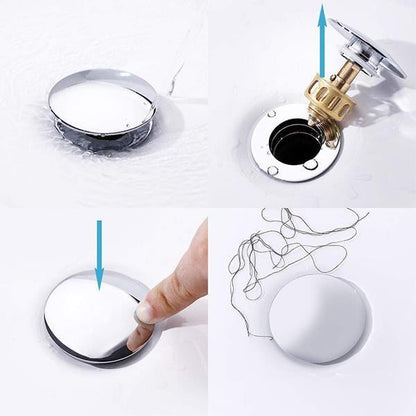New Universal wash basin bounce drain filter