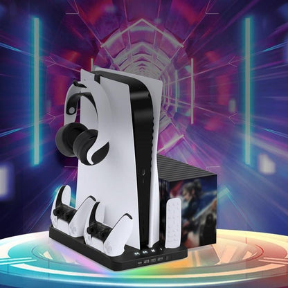 Base Cooling Bracket for Dual PS5 Controller