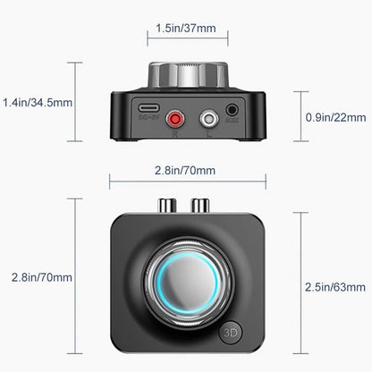 Bluetooth 5.0 Audio RCA Receiver