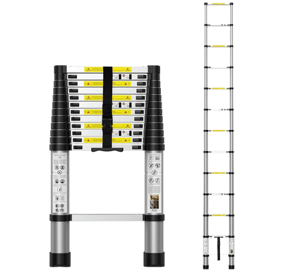 Sakerplus Portable Collapsible Extension Ladder
