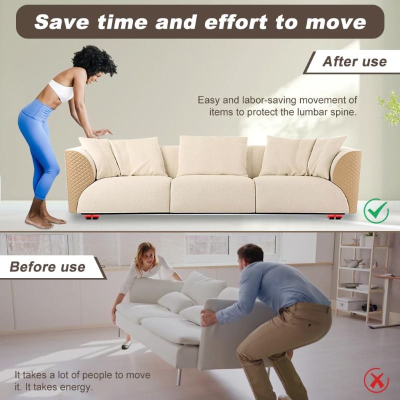 Furniture lifting tool set