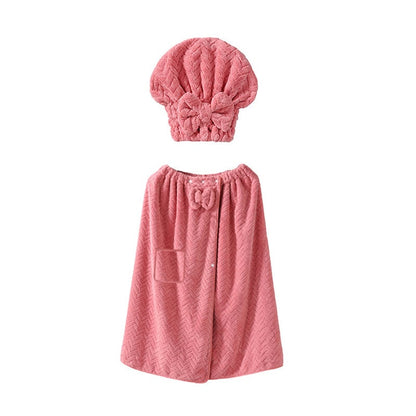 Toalla de baño de color sólido de talla grande