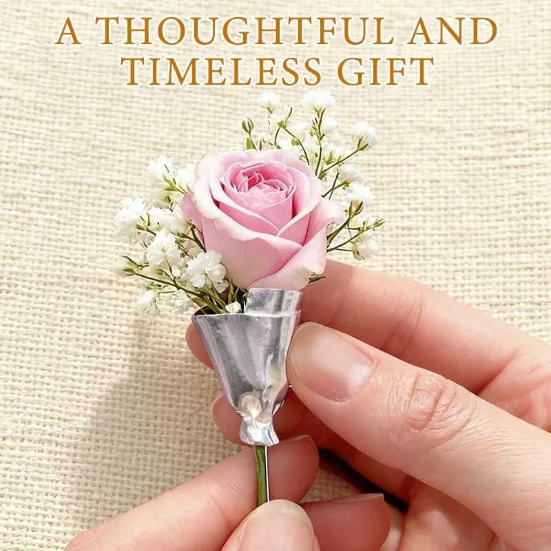 Wearable Flower Bouquet Clip Brooch