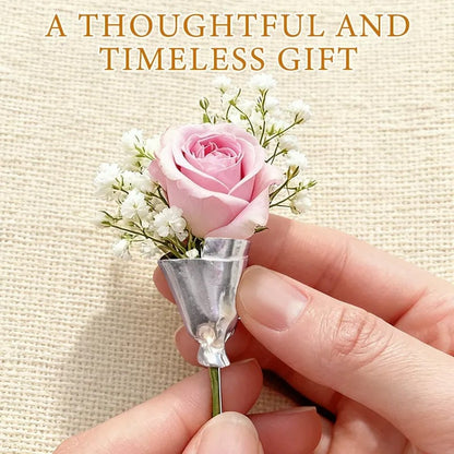 Wearable Flower Bouquet Clip Brooch